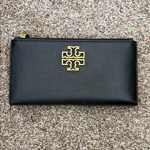 Tory Burch black leather wallet